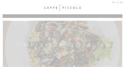 Desktop Screenshot of caffepiccolopawleys.com